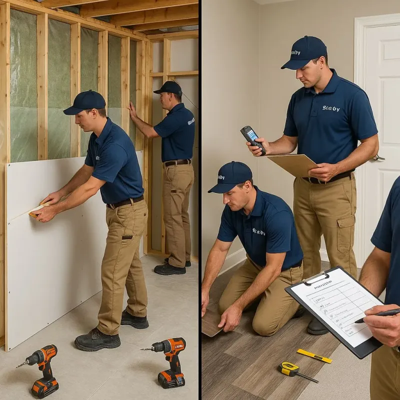 Repairs and Reconstruction process in Jonesville, MI
