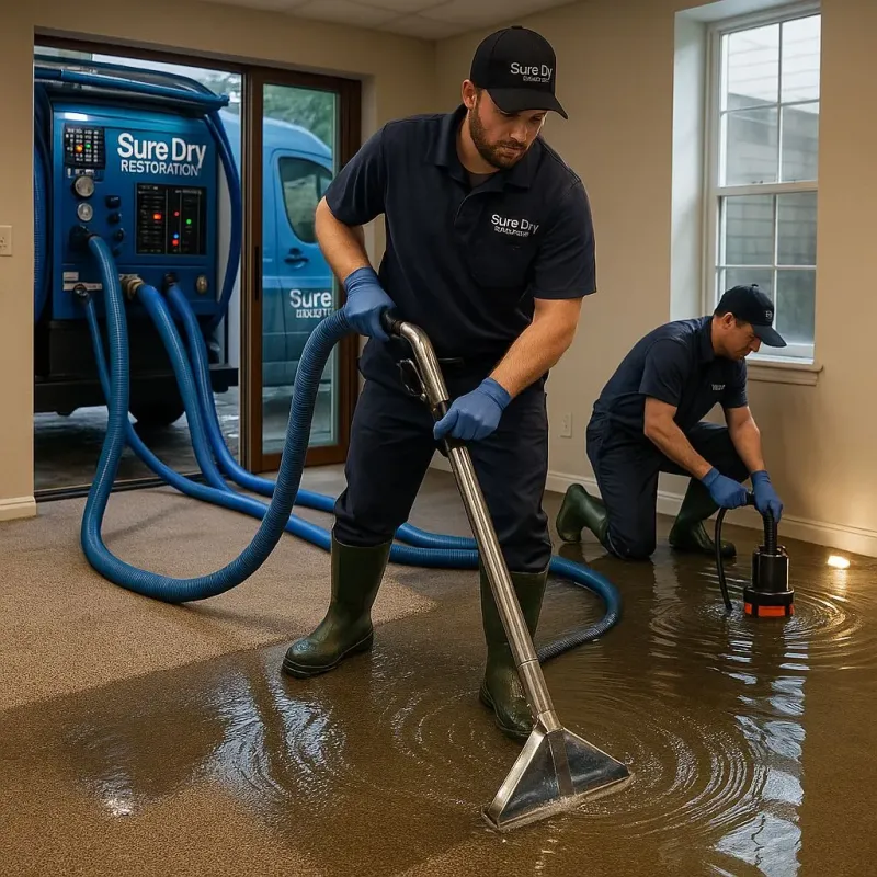 Water Extraction and Removal process in Jonesville, MI